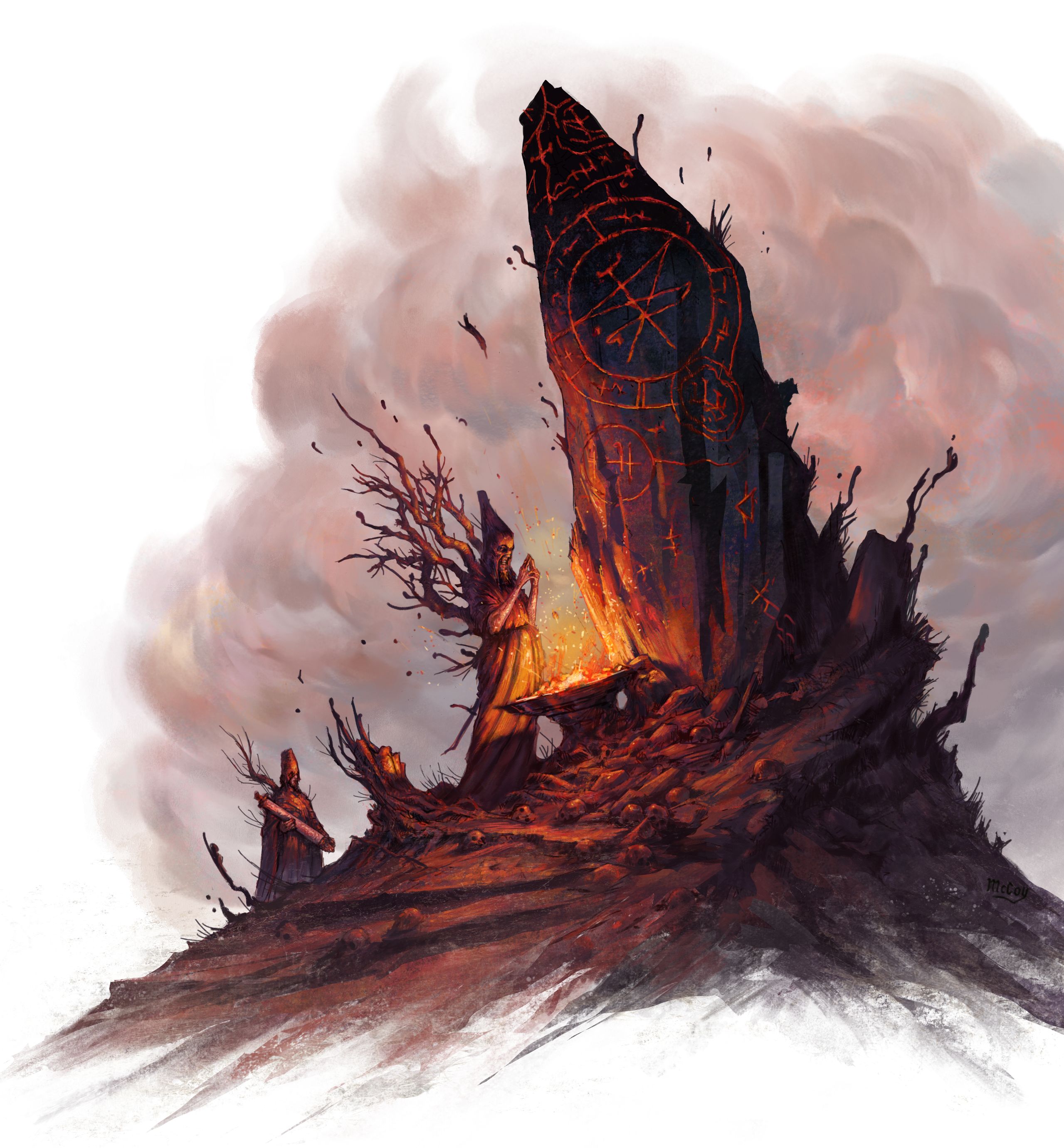 Sacrificial Monolith